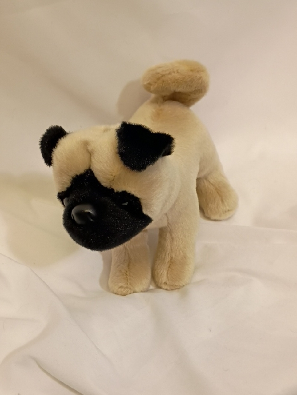 EUC Douglas Pug Dog Plush Cuddle Bardo the Pug Stuffed Animal Toy